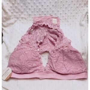 Arizona Body Intimates Coordinating Lace Halter Bralette & Boyshort-NEW w/Tags`.